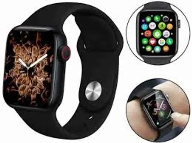 I8 Pro Maxx Smart Watch for Men & Women, Black
