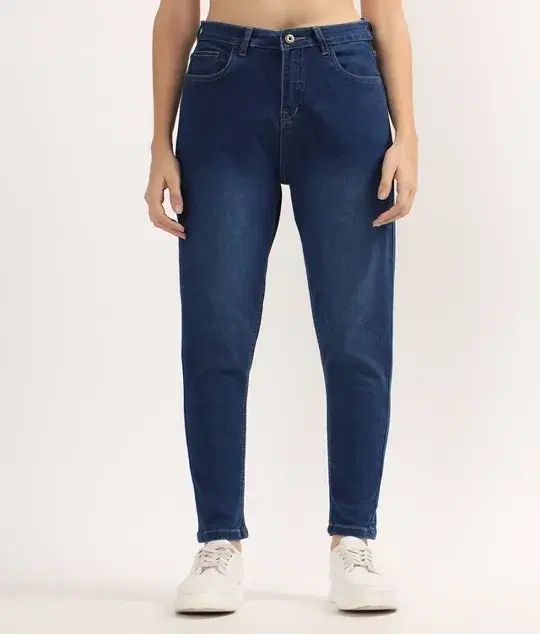 Regular Fit Jeans for Women, Dark Blue (30)