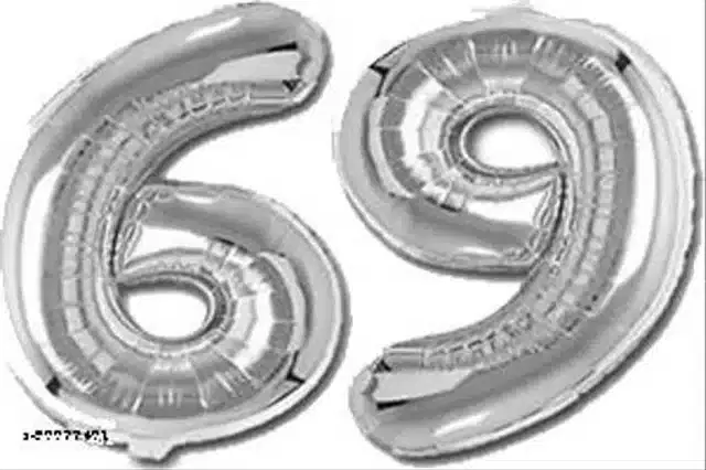 Number Foil Balloon, Assorted, Pack of 1
