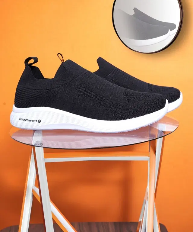 Eva Sports Shoes for Men (Black, IND-6)