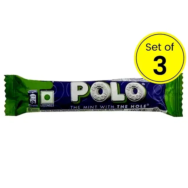 Nestle Polo Breath Mint 3X24 g (Pack Of 3)