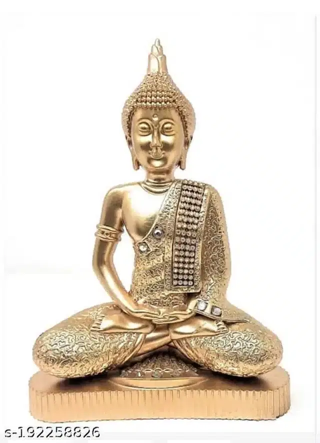 Lord Buddha Idol, Rose Gold