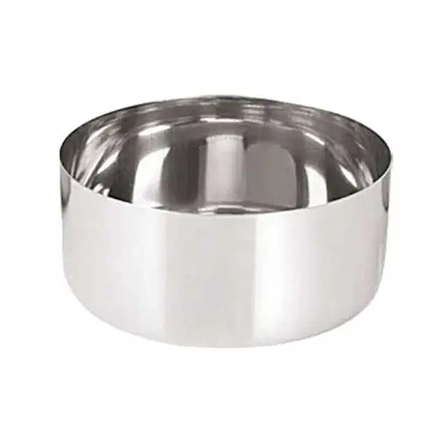 MN Enterprises Stainless Steel Katori, Silver, Pack Of 6, MN_36