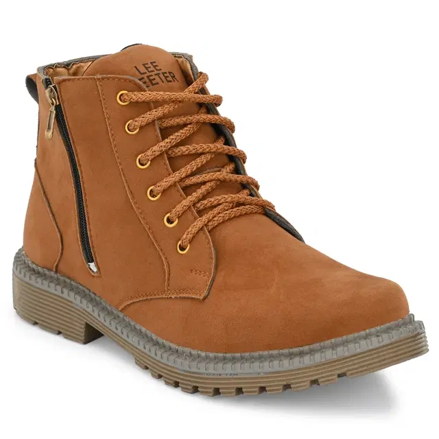 Boots for Men (Tan, 6)