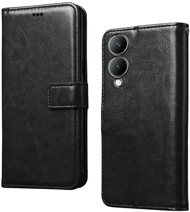 Flip Mobile Cover for Vivo Y28 5G, Multicolor