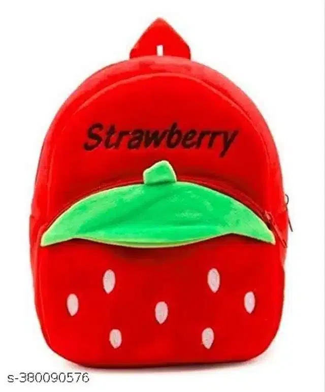 Fabric Backpack for Kids, Red