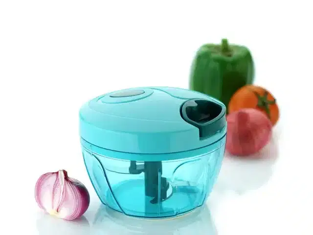 Manual Vegetable Chopper, Green, 350 ml