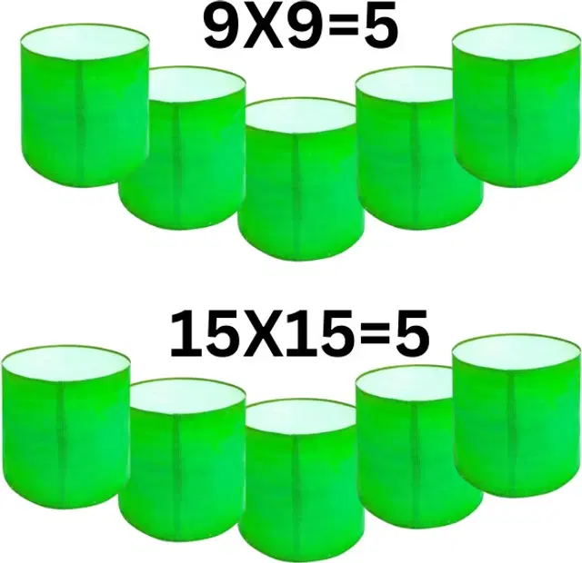 HDPE Reusable Gardening & Plant Cultivation Bag, Set of 10
