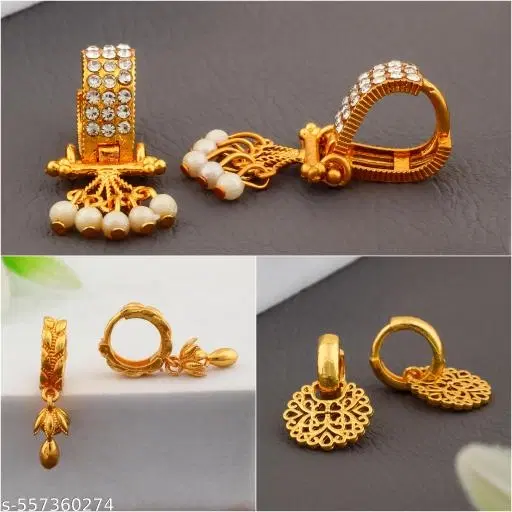 High Quality Earrings/Studs/Bali Combo
