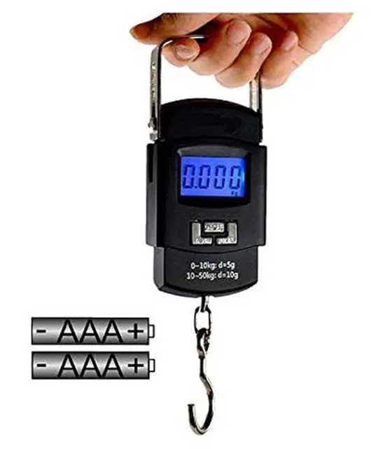 Lenon Makeup Accessory Tarazu Digital Luggage Scales Weighing Capacity, 50 Kg, D272