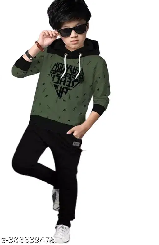 Cotton Clothing Set for Boys, Multicolour (4-5 Years)