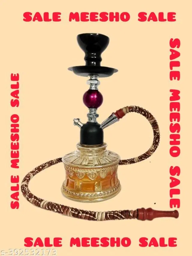 Aluminium Flavour Hookah Pot, Black