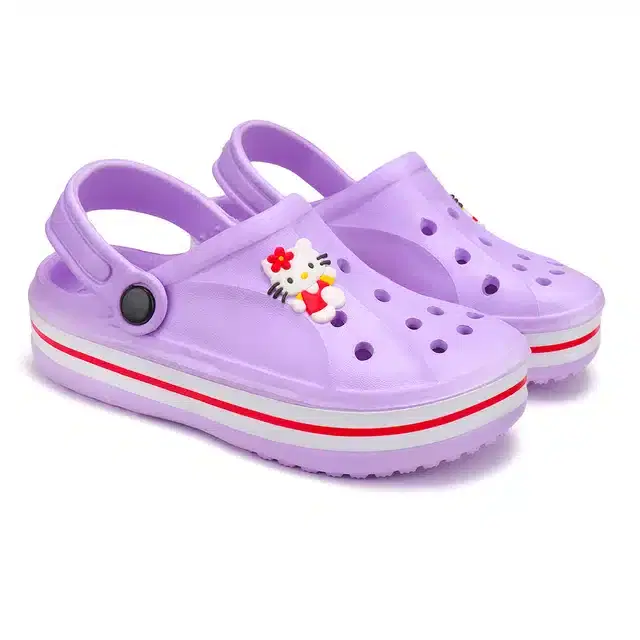 Clogs for Kids (Purple, 4)