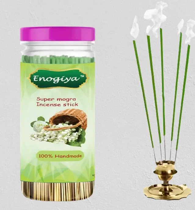Enogiya Super Mogra Flavoured Incense Sticks , 400 g