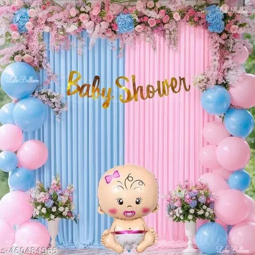 36 Pcs Balloons Decoration Kit, Multicolour, Set of 1