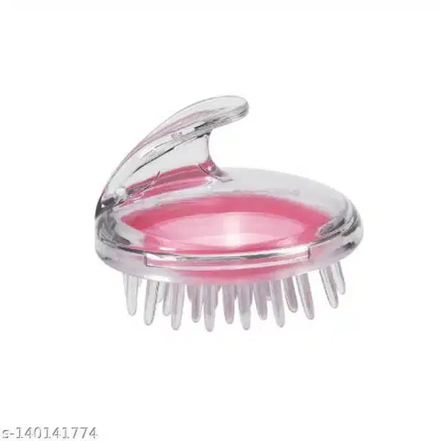 Silicone Head Shampoo Brush, Transparent