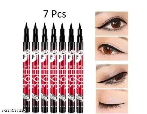 36H Sketch Eyeliner, Black, Pack of 7