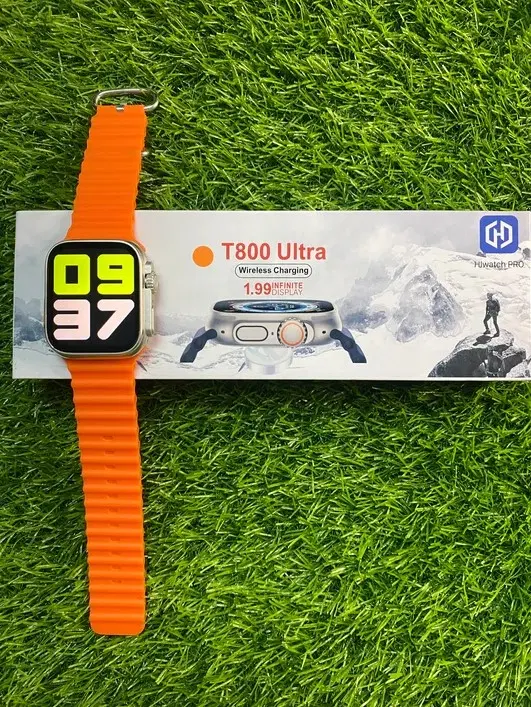 Silicone Strap S8 Ultra Smart Watch, Orange