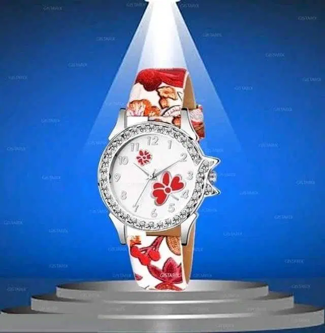 Analog Watch For Womens (Red) (WS-5)