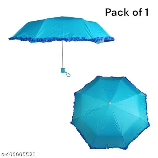 Polyester Foldable Umbrella, Assorted