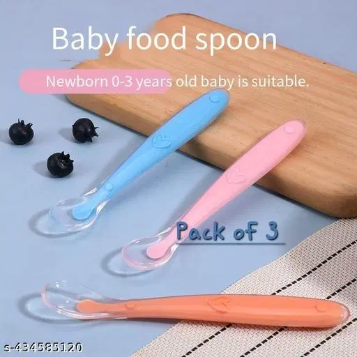 Baby Silicone Feeding Spoon,Baby Feeding Spoon