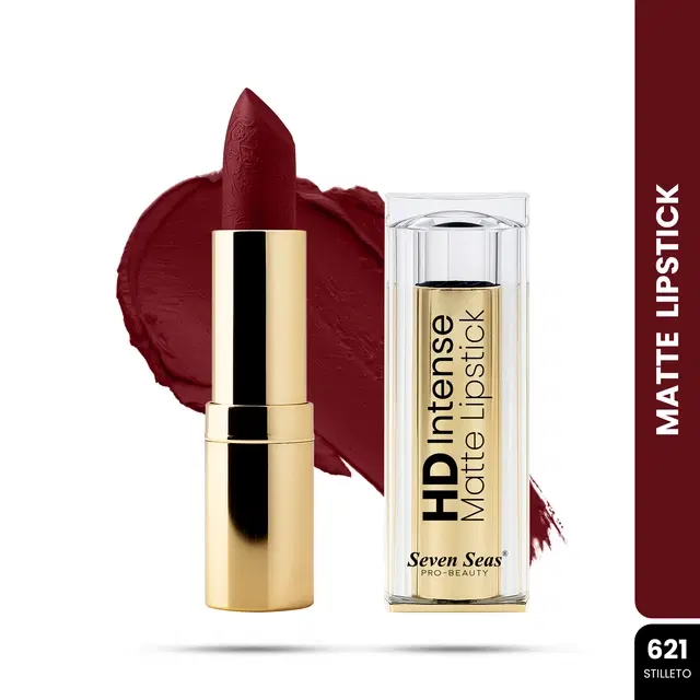 Seven Seas Lipstick for Women, Purple Shade (3.5g)