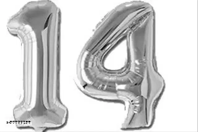 Number Foil Balloon, Assorted, Pack of 1