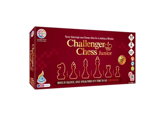 Ratna's Challenger Chess (s) Ratnas 10x10 Inch
