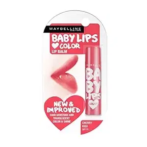 Maybelline New York Baby Lips Tinted Lip Balm (Cherry Kiss) 4 g