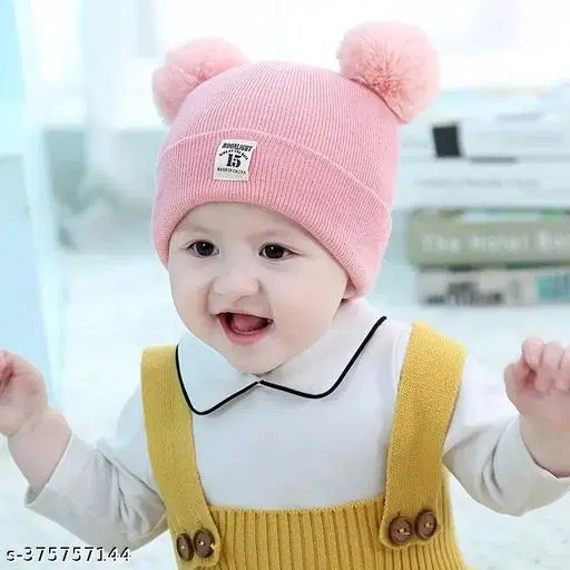 Solid Cap for Kids (Multicolor)