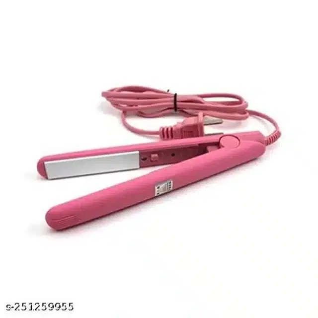 Plastic Hair Straightener, Pink