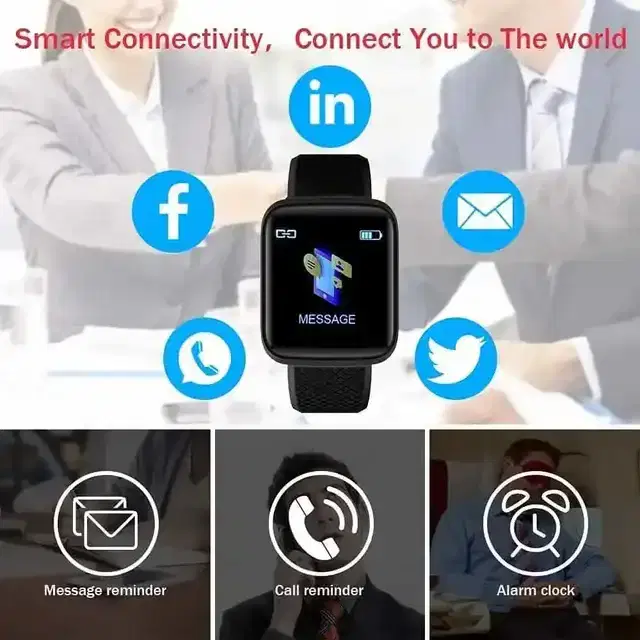 Zoom Star HEALTH STEWARD SMART BRACELET WATCH