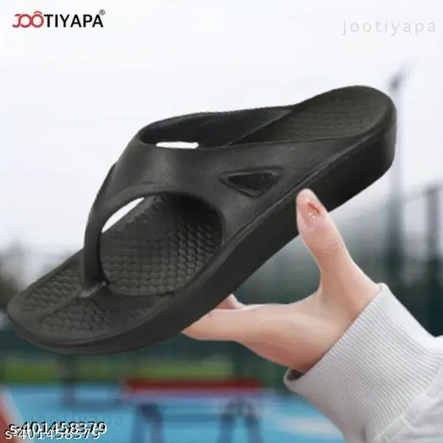 Flipflops for Women (Black, 7)