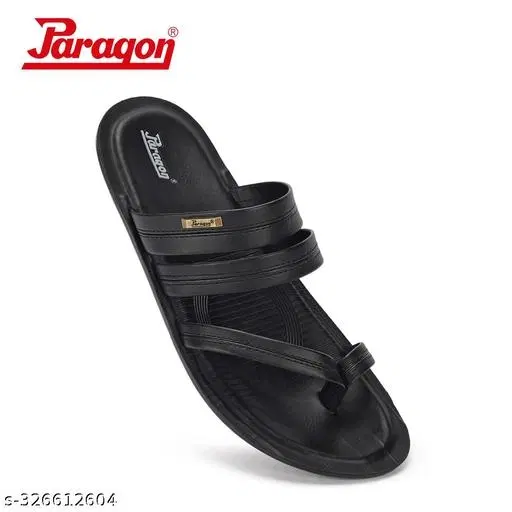 Paragon Sandals for Men (Black, 7)