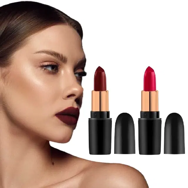 Flengo Matte Bullet Lipstick [Pack of 2]