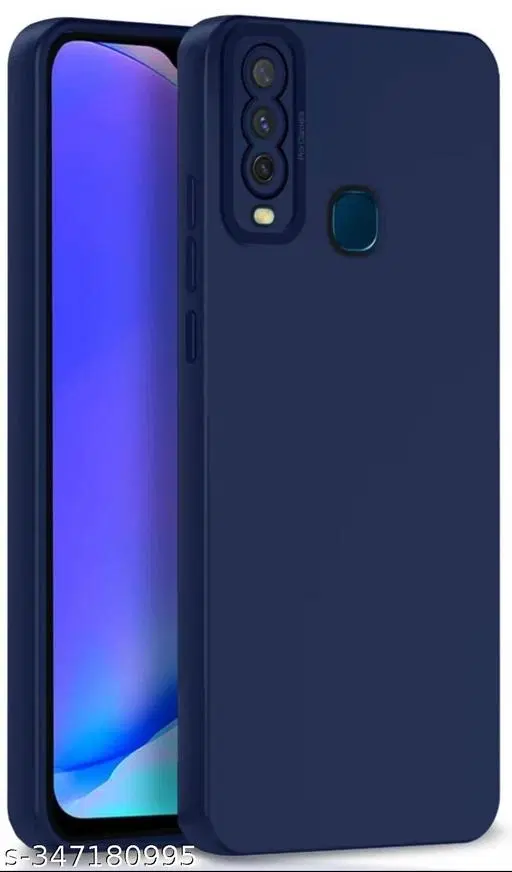 Silicone Mobile Cover for Vi-vo Y15 / Y17 / Y12 / U10, Multicolor