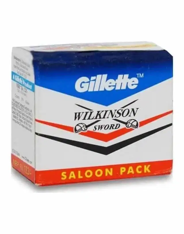 Gillette Wilkinson Sword Saloon Blades - (Pack Of 50)