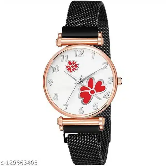 Analog Watch for Women (Red)