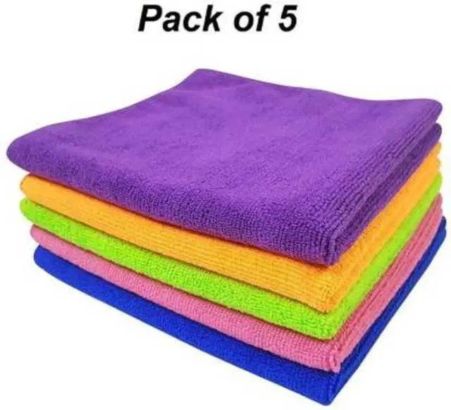 Hand Face Towel, Pack of 5, Multicolor, A-129