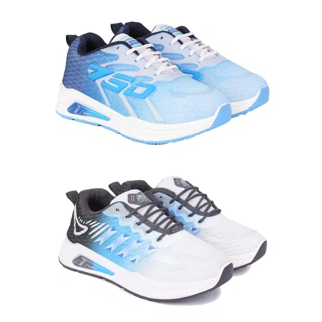 Casual Shoes for Kids, Pack of 2 (Multicolor, 3)