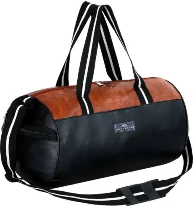 Gym Duffel Bag for Men & Women, Brown, 30 L