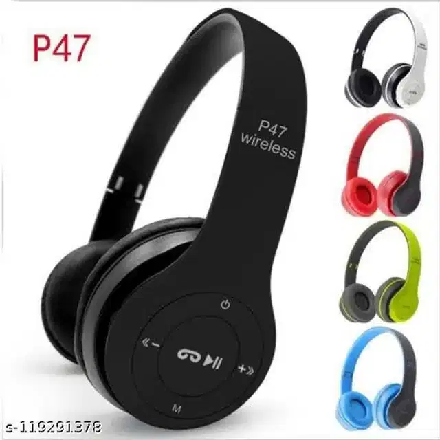 Wireless Bluetooth Headphones, Assorted, Pack of 1