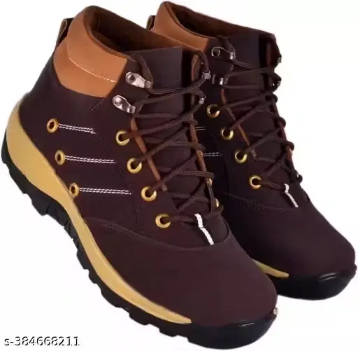 Boots for Men (Brown, 6)