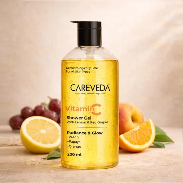 CareVeda Vitamin C Brightening & Refreshing Shower Gel 200 ml