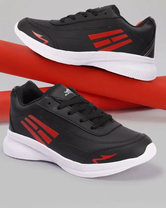 Blacktown Sports Shoes for Men 1, Black & Red (7)