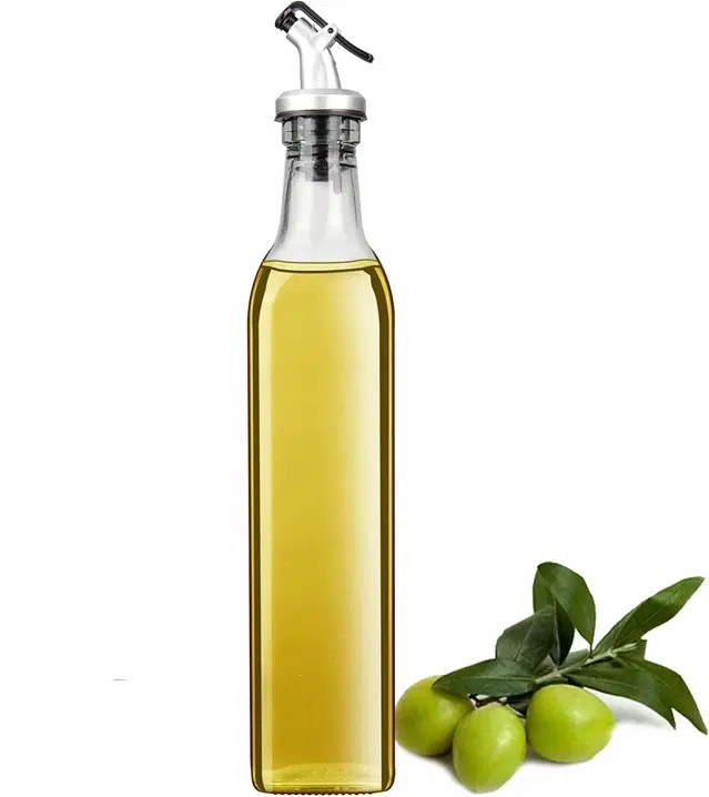 Afast 500ml Glass Oil Dispenser Bottle for Kitchen-Pack of 1
