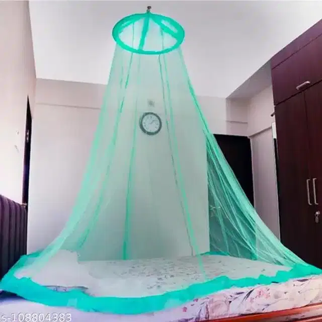 Mosquito Net for Home, Green, 6.5x6.5 feet