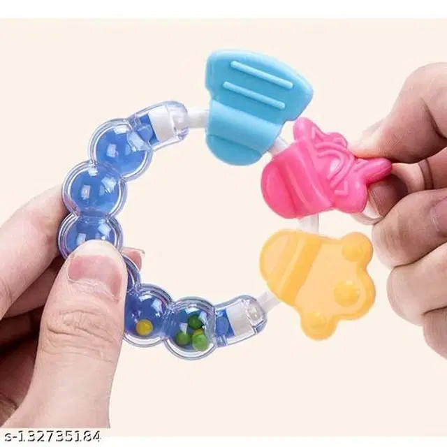 Silicone Teether for Baby, Multicolor