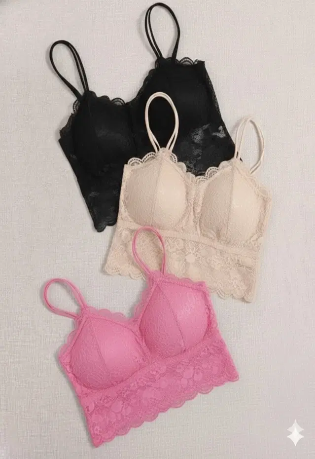 Cotton Solid Padded Bras for Women, Multicolour, Pack of 3 (28)