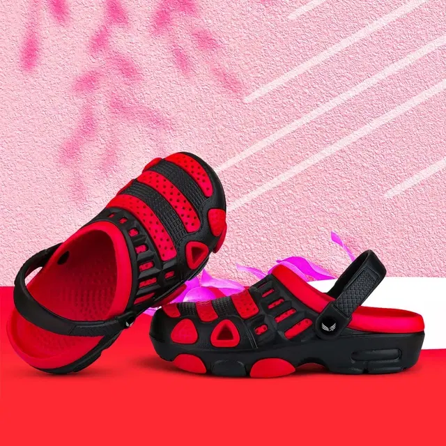 Clogs for Kids (Red & Black, 1)